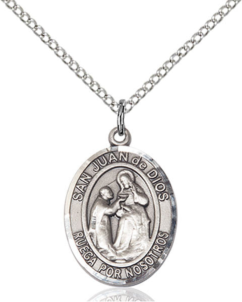 Sterling Silver San Juan de Dios Pendant