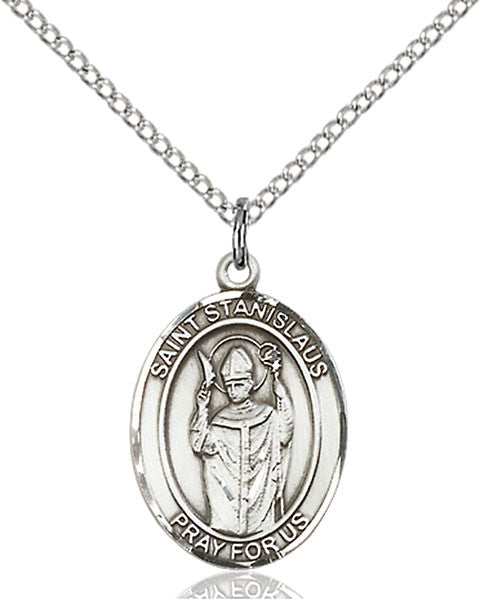 Sterling Silver St. Stanislaus Pendant