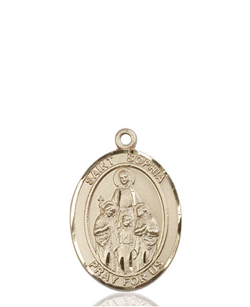 14kt Gold St. Sophia Medal