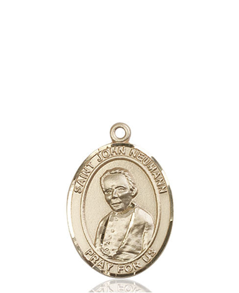 14kt Gold St. John Neumann Medal