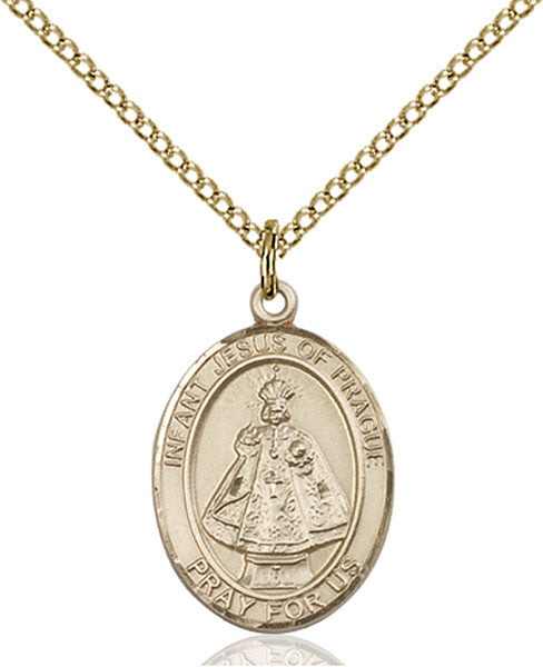 Gold Filled Infant of Prague Pendant