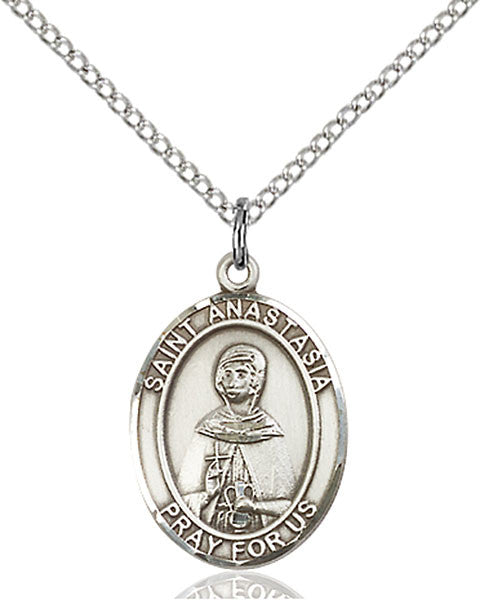 Sterling Silver St. Anastasia Pendant