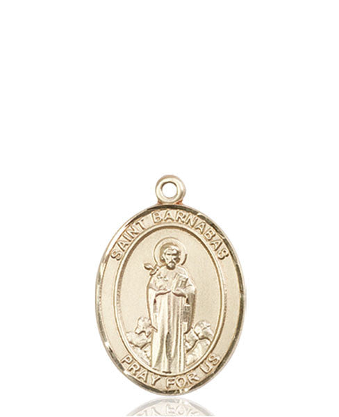 14kt Gold St. Barnabas Medal