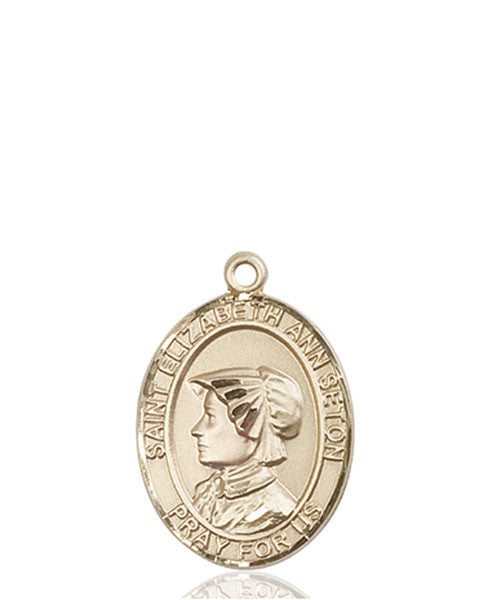 Medalla de oro de 14 quilates de Santa Isabel Ana Seton