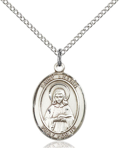 Sterling Silver St. Lillian Pendant