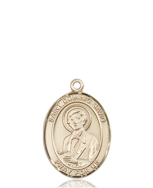 Medalla Santo Domingo Savio Oro 14kt