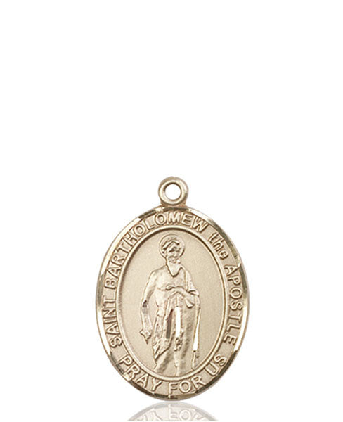 14kt Gold St. Bartholomew the Apostle Medal