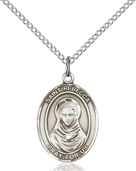 Sterling Silver St. Rebecca Pendant