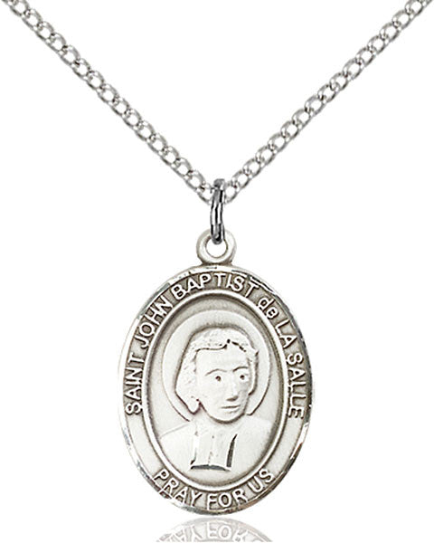 Sterling Silver St. John Baptist de La Salle Penda