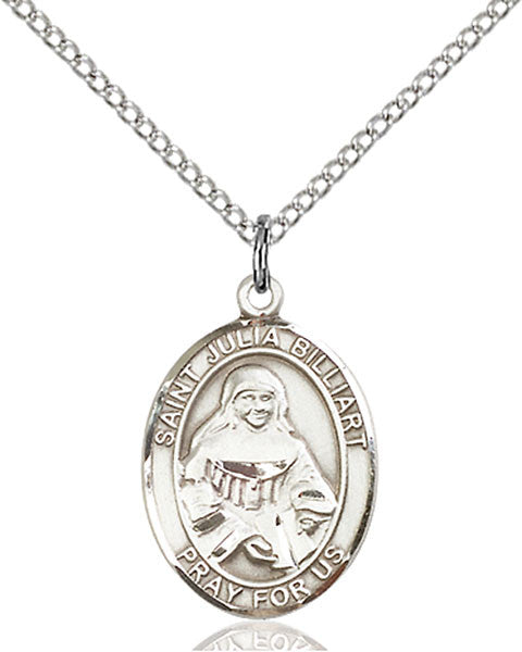 Sterling Silver St. Julia Billiart Pendant