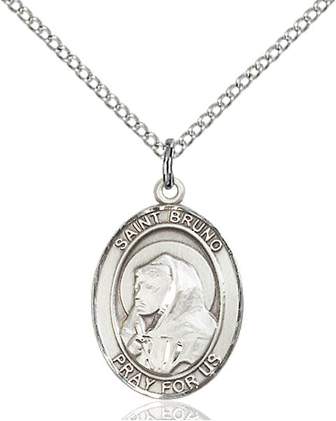 Sterling Silver St. Bruno Pendant