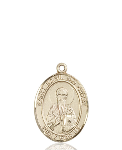 14kt Gold St. Basil the Great Medal