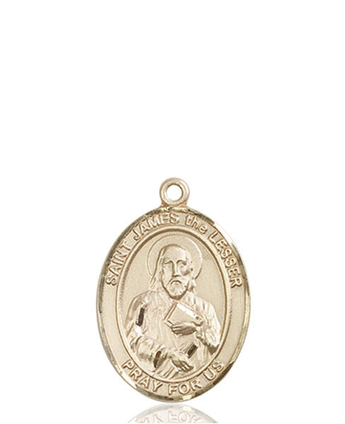 14kt Gold St. James the Lesser Medal