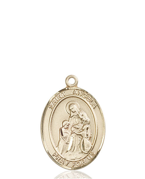 14kt Gold St. Angela Merici Medal