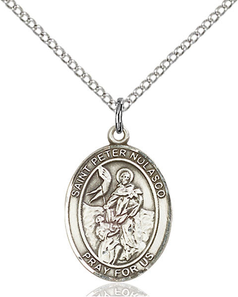 Sterling Silver St. Peter Nolasco Pendant