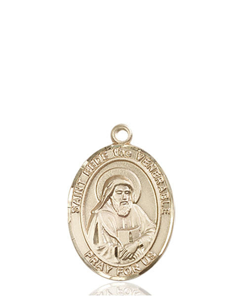 14kt Gold St. Bede the Venerable Medal