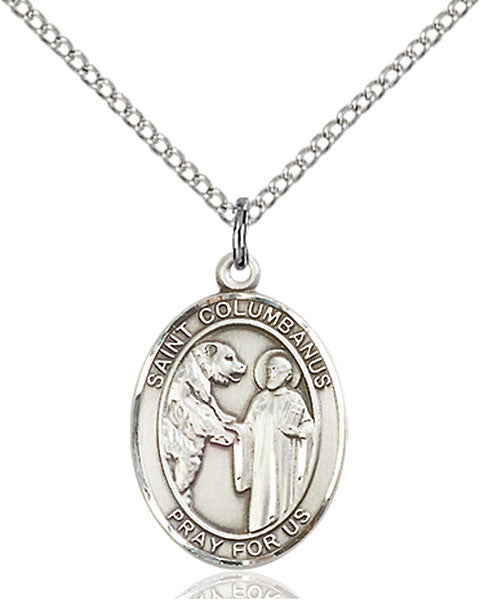 Sterling Silver St. Columbanus Pendant