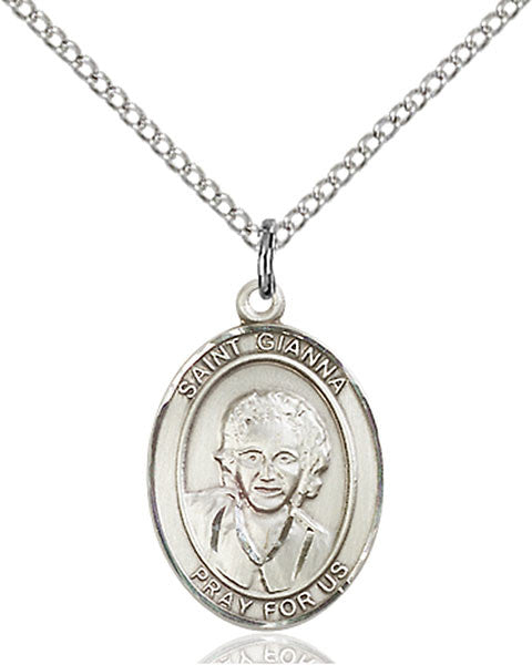 Sterling Silver St. Gianna Pendant