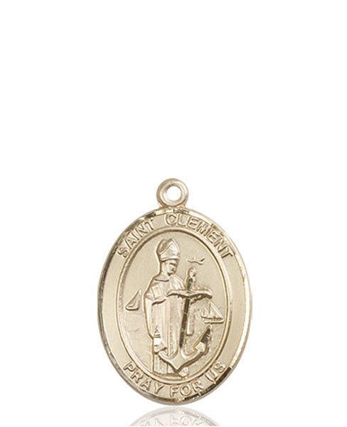 14kt Gold St. Clement Medal