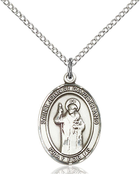 Sterling Silver St. John of Capistrano Pendant