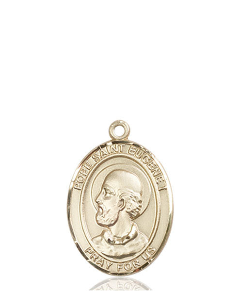 14kt Gold Pope Saint Eugene I Medal