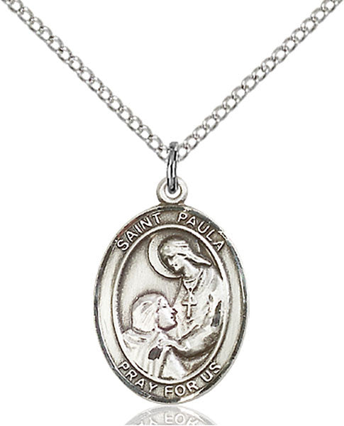 Sterling Silver St. Paula Pendant