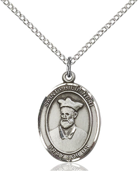 Sterling Silver St. Philip Neri Pendant