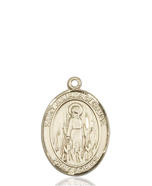 14kt Gold St. Juliana Medal