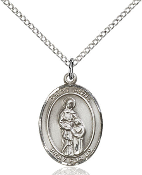 Sterling Silver St. Anne Pendant