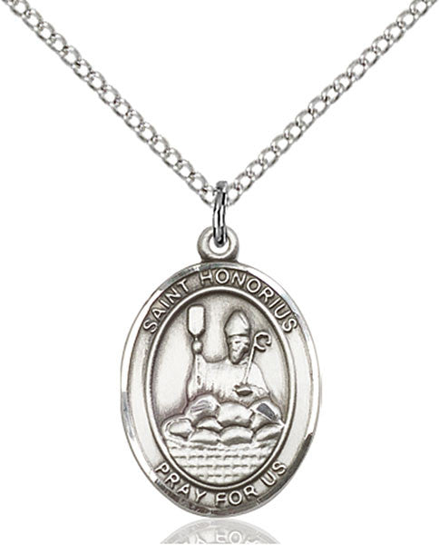 Sterling Silver St. Honorius Pendant