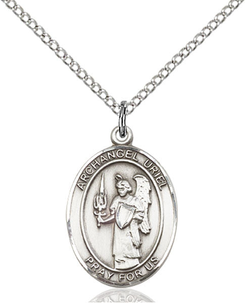 Sterling Silver St. Uriel Pendant