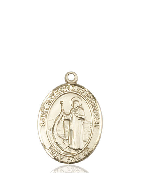 14kt Gold St. Raymond of Penafort Medal