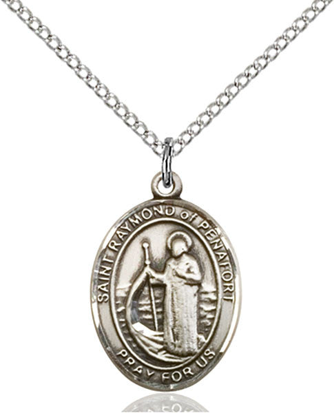 Sterling Silver St. Raymond of Penafort Pendant