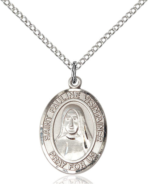 Sterling Silver St. Pauline Visintainer Pendant