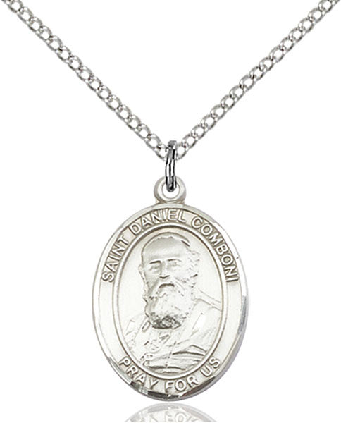 Sterling Silver St. Daniel Comboni Pendant