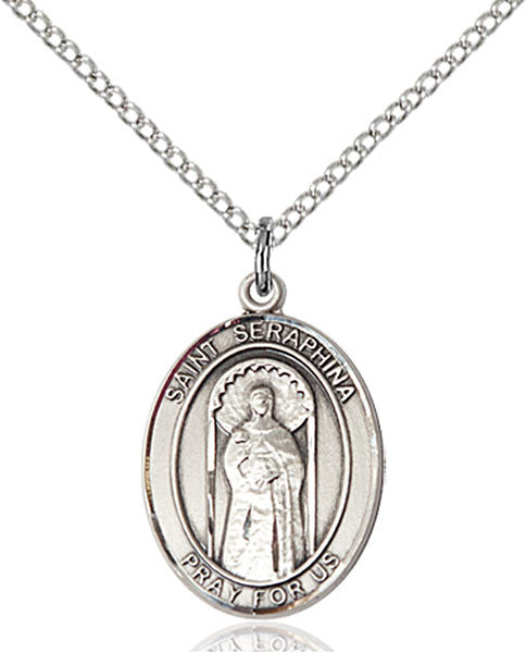 Sterling Silver St. Seraphina Pendant