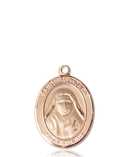 14kt Gold St. Alphonsa Medal