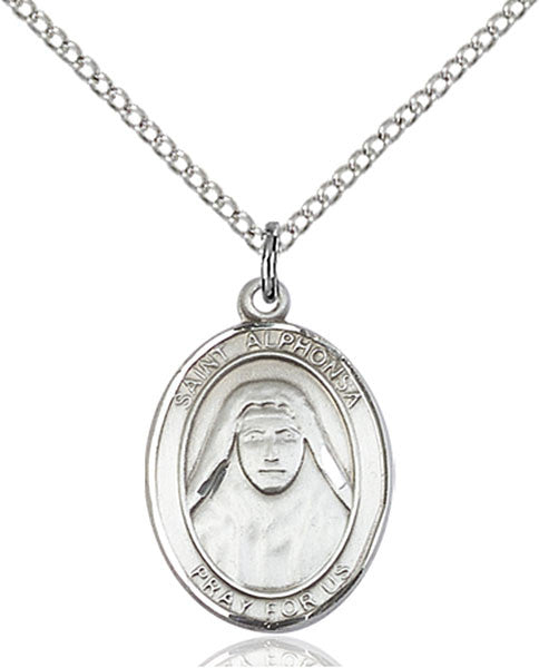 Sterling Silver St. Alphonsa Pendant