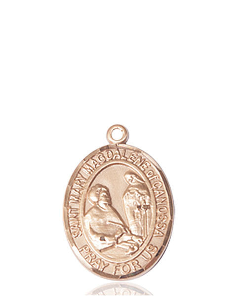 14kt Gold St. Mary Magdalene of Canossa Medal