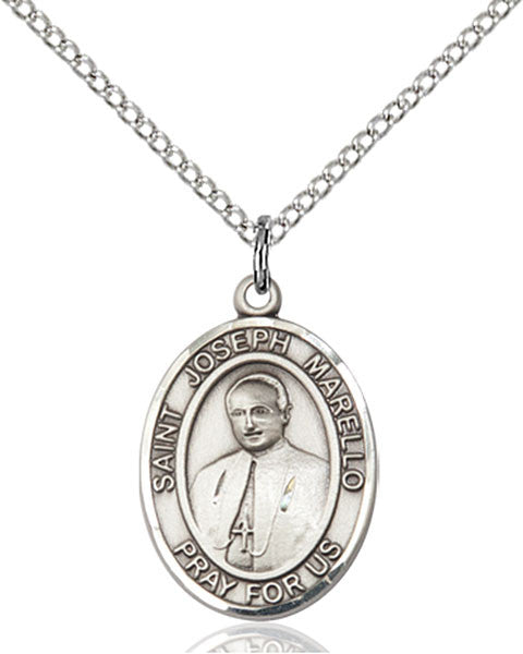 Sterling Silver St. Joseph Marello Pendant