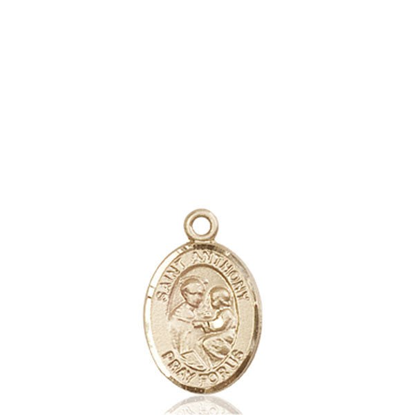 14kt Gold St. Anthony of Padua Medal