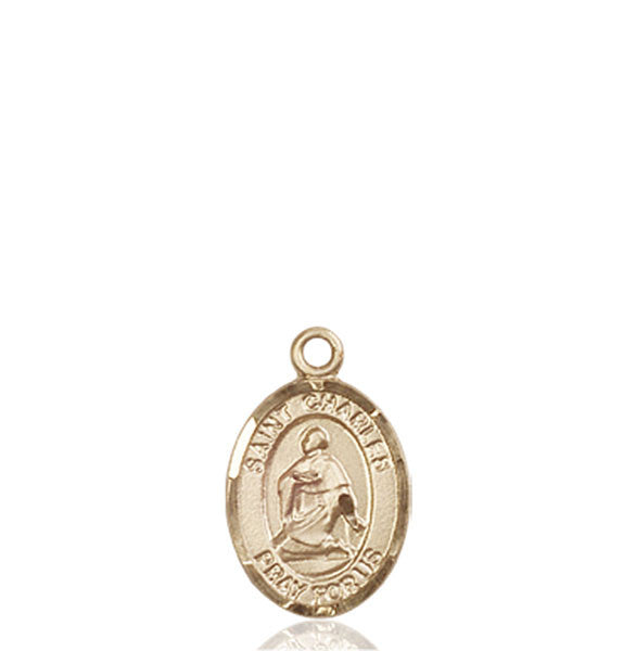 14kt Gold St. Charles Borromeo Medal