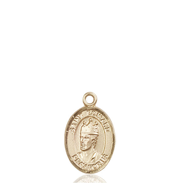 14kt Gold St. Edward the Confessor Medal