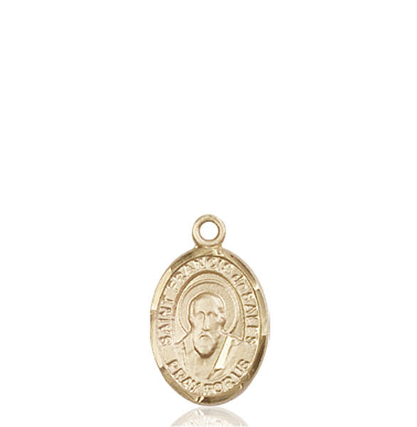 14kt Gold St. Francis de Sales Medal