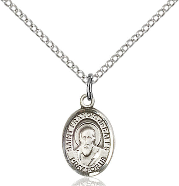 Sterling Silver St. Francis de Sales Pendant