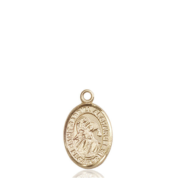 14kt Gold St. Gabriel the Archangel Medal