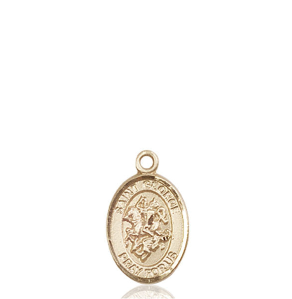 14kt Gold St. George Medal