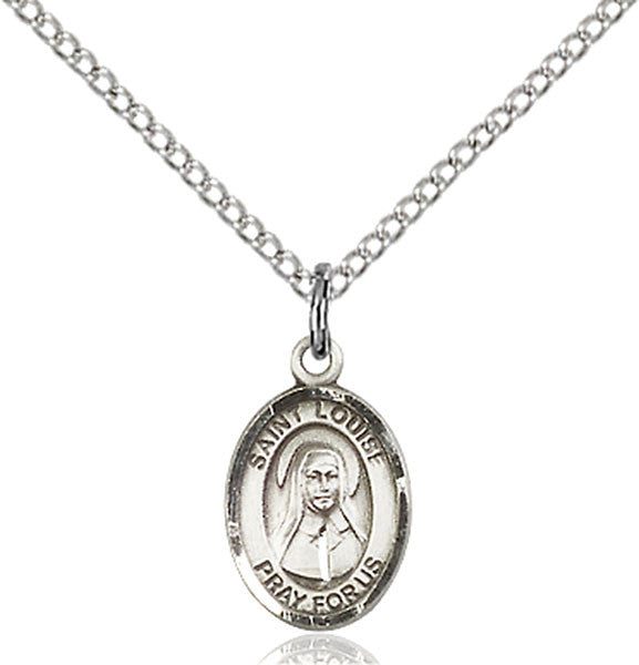 Sterling Silver St. Louise de Marillac Pendant