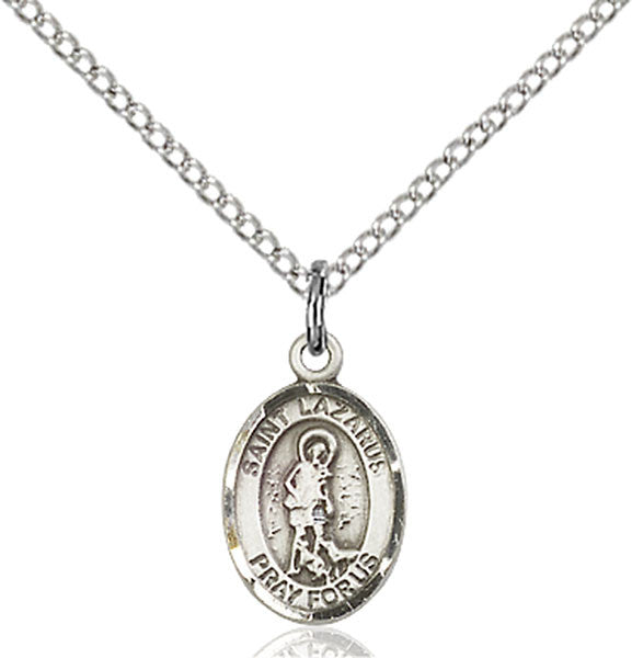 Sterling Silver St. Lazarus Pendant