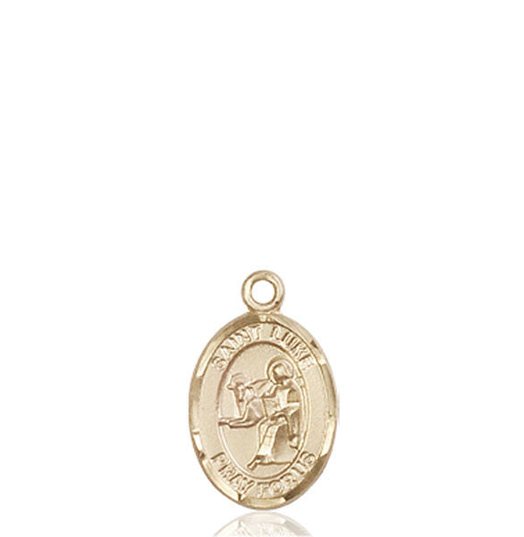 14kt Gold St. Luke the Apostle Medal